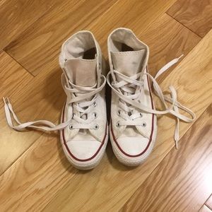 White high top converse